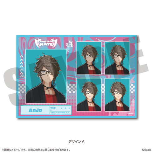 "MonsterZ MATE" Series 2: ID Photo-Style Stickers A - Anjo