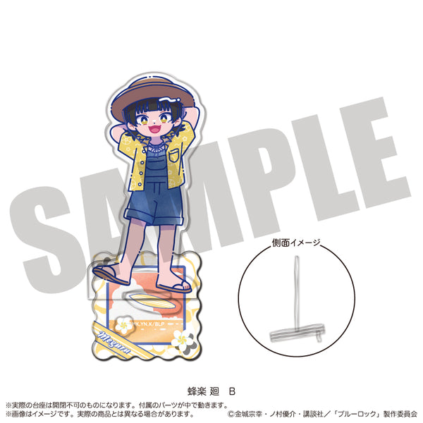 "Blue Lock" Acrylic Stand: Nyu~toro, Hachiraku, Mawari Birthday B