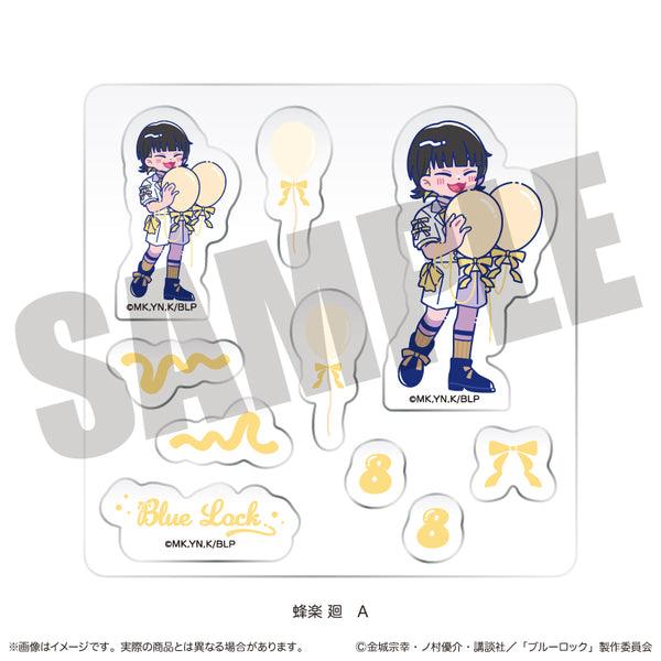 "Blue Lock" Custom Sticker Sheet: Nyu~toro, Hachiraku, Mawari Birthday A