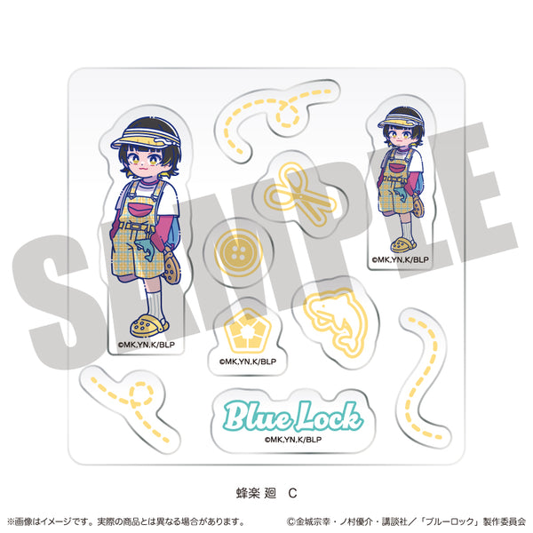 "Blue Lock" Custom Sticker Sheet: Nyu~toro, Hachiraku, Mawari Birthday C