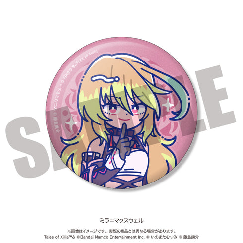 『テイルズ オブ エクシリア』にゅ〜とろ トレーディングキラキラ缶バッジ【BOX】