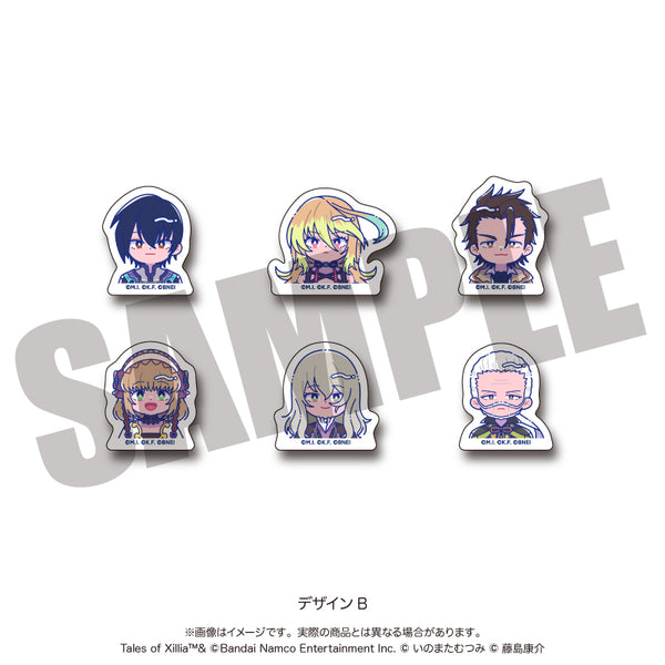 『テイルズ オブ エクシリア』にゅ〜とろ フレークシール B