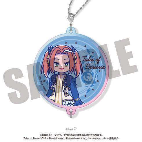 『テイルズ オブ ベルセリア』にゅ〜とろ オーロラアクリルキーホルダー F エレノア
