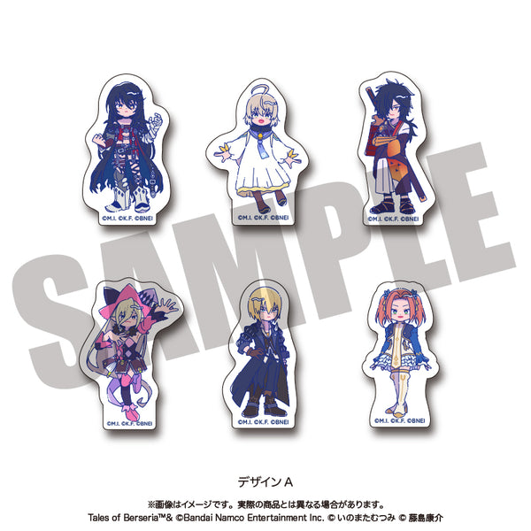 『テイルズ オブ ベルセリア』にゅ〜とろ フレークシール A