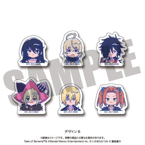 『テイルズ オブ ベルセリア』にゅ〜とろ フレークシール B