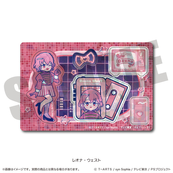"PriPara" Hologram Sticker Sheet F: Leona West
