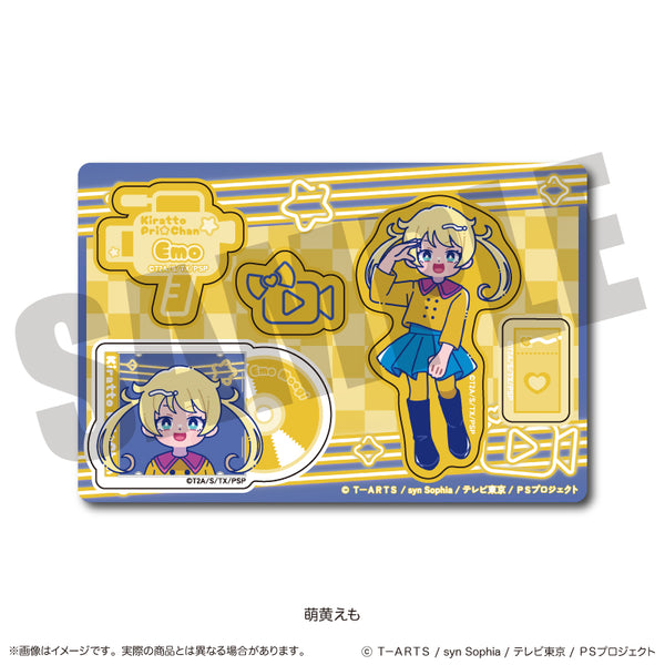 "KiraKira Pri☆Chan" Hologram Sticker Sheet B: Moegi Emo