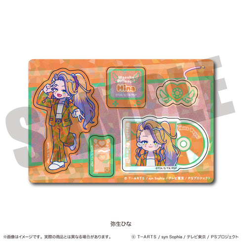 "Waccha Purimaji!" Hologram Sticker Sheet C: Hinata Yayoi