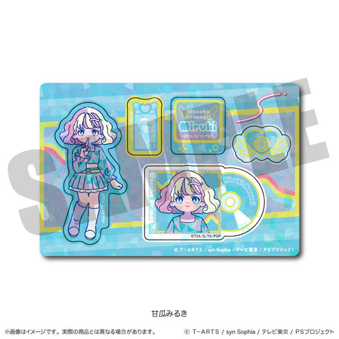 "Waccha Purimaji!" Hologram Sticker Sheet F: Amaguri Miruki