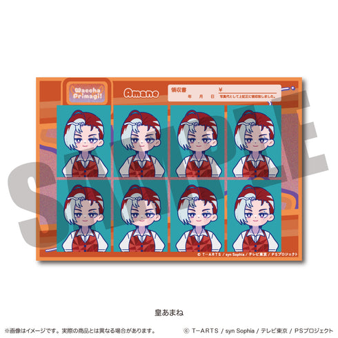 "Waccha Purimaji!" ID Photo-Style Sticker E: Amane Kō