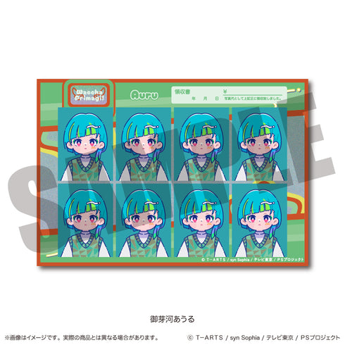 《Waccha Purimaji!》證件照風格貼紙 G 御芽河阿烏爾