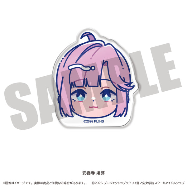 "Love Live! Hasu no Sora Girls' Academy School Idol Club" Nyu~toro Series 2: Face Clip F - Himeka Anyoji