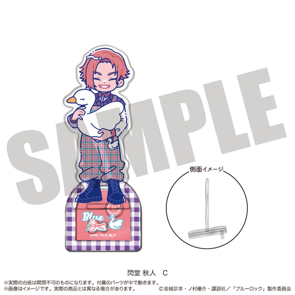 『ブルーロック』アクリルスタンド にゅ〜とろ 閃堂 秋人バースデー C