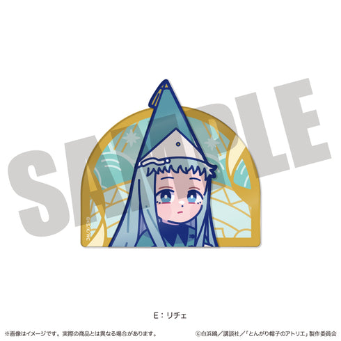 『とんがり帽子のアトリエ』にゅ〜とろ 背景付きアクリルクリップ E リチェ