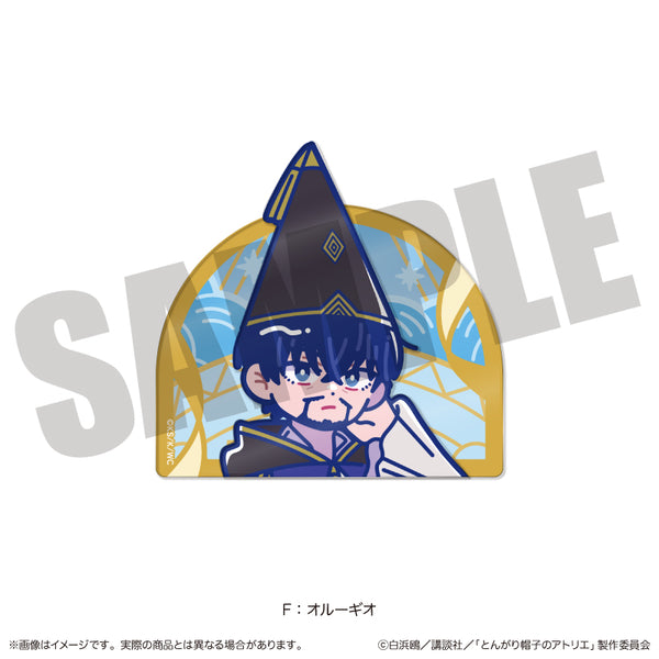 『とんがり帽子のアトリエ』にゅ〜とろ 背景付きアクリルクリップ F オルーギオ