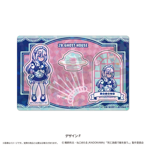 『死亡遊戯で飯を食う。』にゅ〜とろ ホログラムステッカーシート F 桃乃
