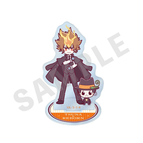 『家庭教師ヒットマンREBORN!』ミニキャラスーツシリーズ アクリルスタンド 沢田綱吉&リボーン