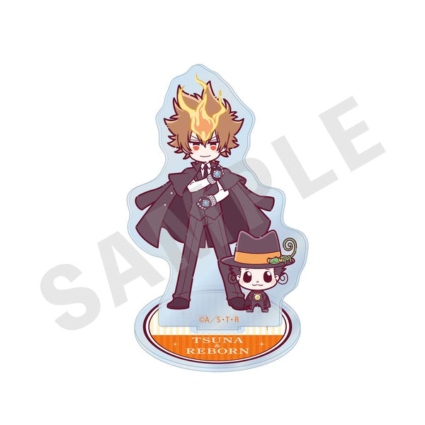 『家庭教師ヒットマンREBORN!』ミニキャラスーツシリーズ アクリルスタンド 沢田綱吉&リボーン