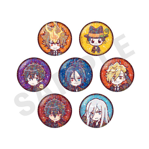 『家庭教師ヒットマンREBORN!』ミニキャラスーツシリーズ トレーディングキラキラ缶バッジ【BOX】