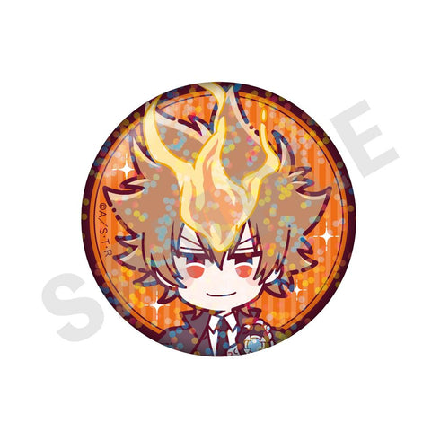 『家庭教師ヒットマンREBORN!』ミニキャラスーツシリーズ トレーディングキラキラ缶バッジ【BOX】