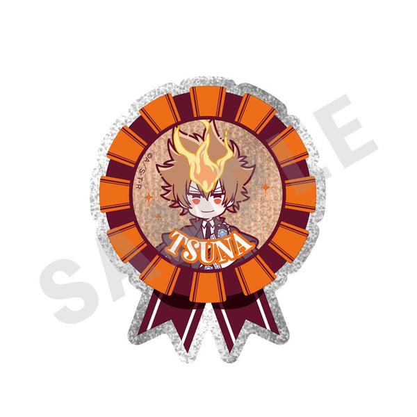 『家庭教師ヒットマンREBORN!』ミニキャラスーツシリーズ キラキラお名前バッジ 沢田綱吉