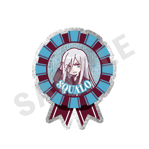 『家庭教師ヒットマンREBORN!』ミニキャラスーツシリーズ キラキラお名前バッジ スペルビ・スクアーロ