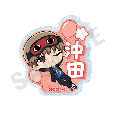 『3年Z組銀八先生』お名前バッジ 沖田総悟