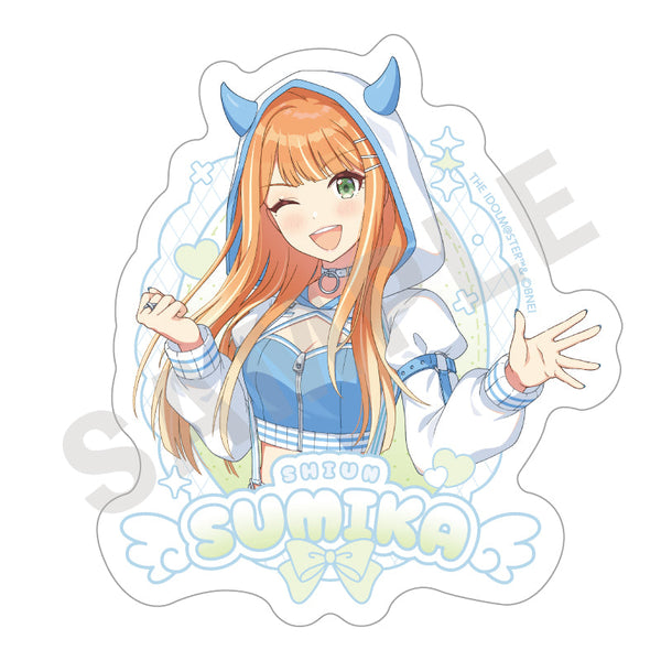 『学園アイドルマスター』ステッカー(紫雲 清夏)