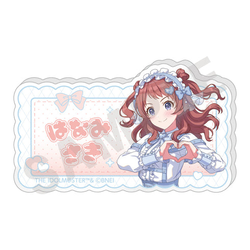 『学園アイドルマスター』ネームバッジ(花海 咲季)