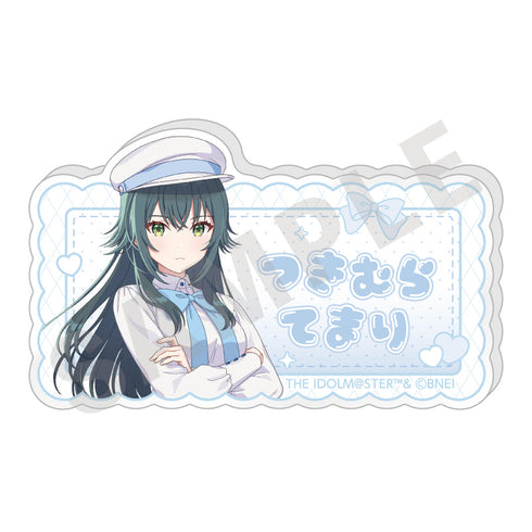 『学園アイドルマスター』ネームバッジ(月村 手毬)