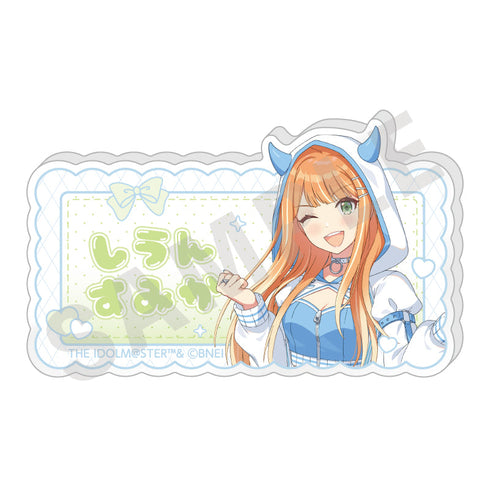 『学園アイドルマスター』ネームバッジ(紫雲 清夏)