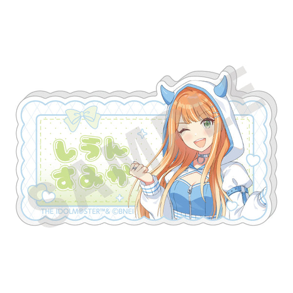 『学園アイドルマスター』ネームバッジ(紫雲 清夏)