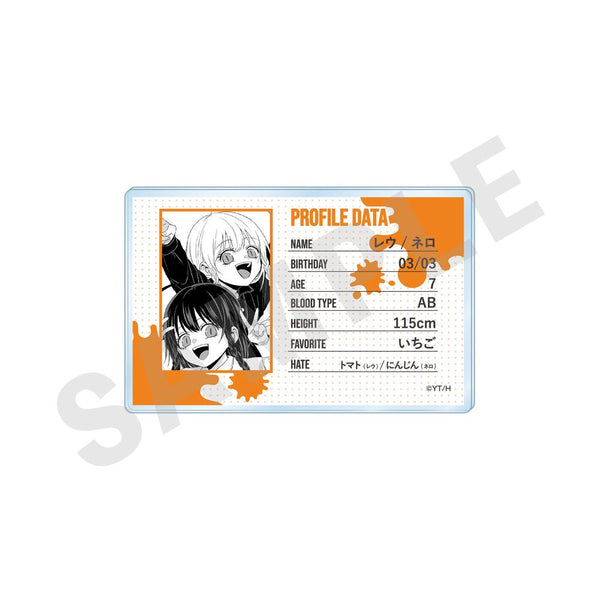 『拷問バイトくんの日常』プロフィールアクリルカード(レウ&ネロ)
