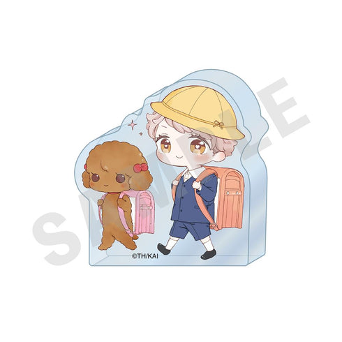 『えっちなお尻じゃダメですか?』ミニアクリルブロック 藍之助&ナナ
