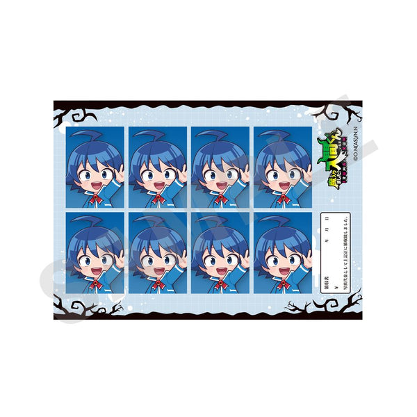 『魔入りました!入間くん』証明写真風ステッカー 鈴木入間