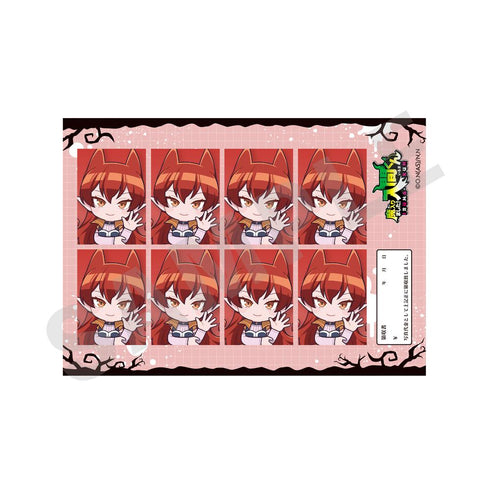 『魔入りました!入間くん』証明写真風ステッカー アザゼル・アメリ