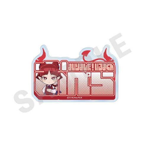 『魔入りました!入間くん』お名前バッジ オペラ