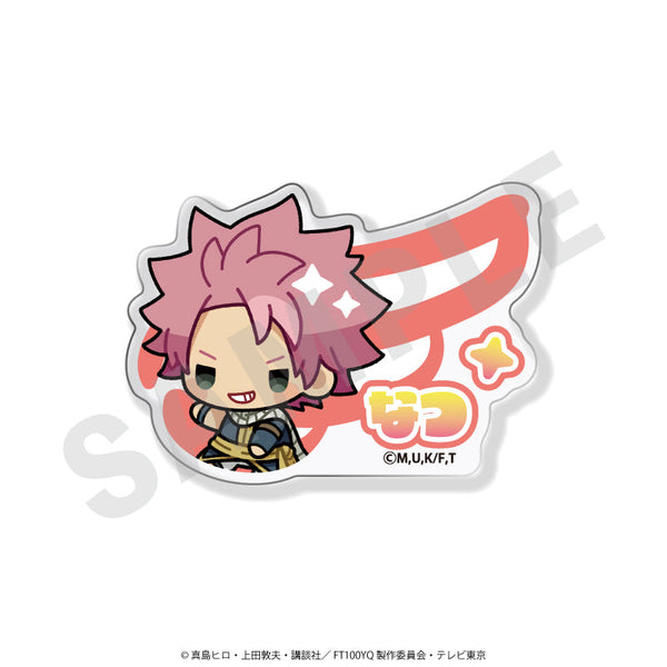 『FAIRY TAIL 100年クエスト』お名前バッジ ナツ