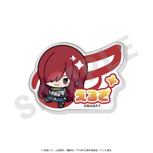 『FAIRY TAIL 100年クエスト』お名前バッジ エルザ