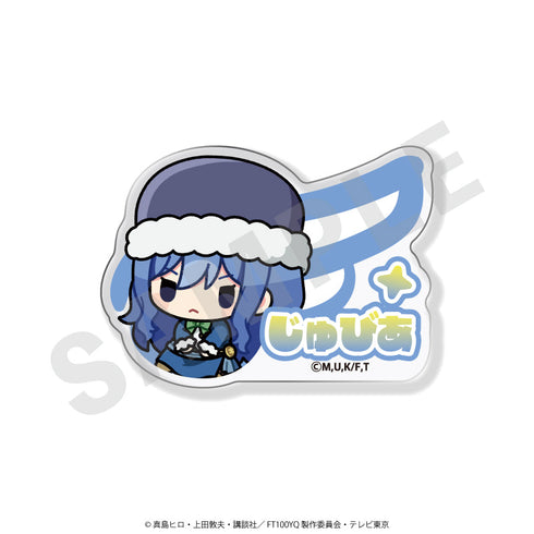 『FAIRY TAIL 100年クエスト』お名前バッジ ジュビア