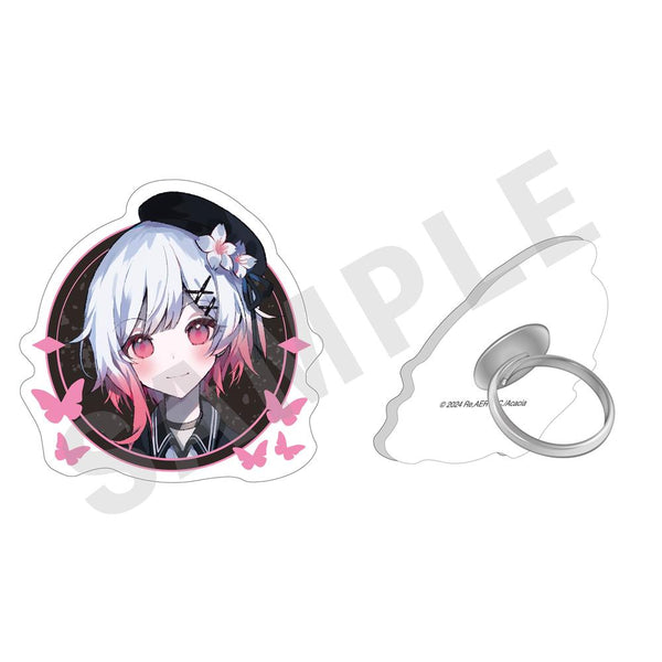 『魔法少女ノ魔女裁判』ふぃんこれ アクリルリング (桜羽エマ)