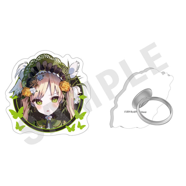 『魔法少女ノ魔女裁判』ふぃんこれ アクリルリング (遠野ハンナ)