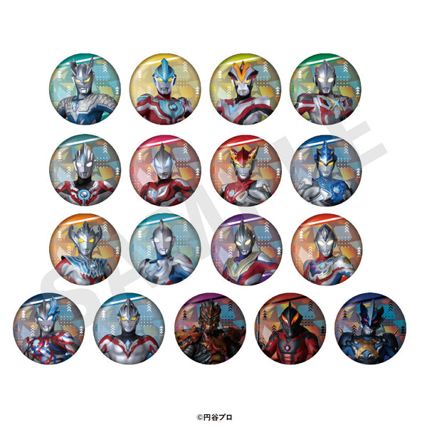 『ウルトラマンシリーズ』トレーディングキラキラ缶バッジ Vol.2【BOX】