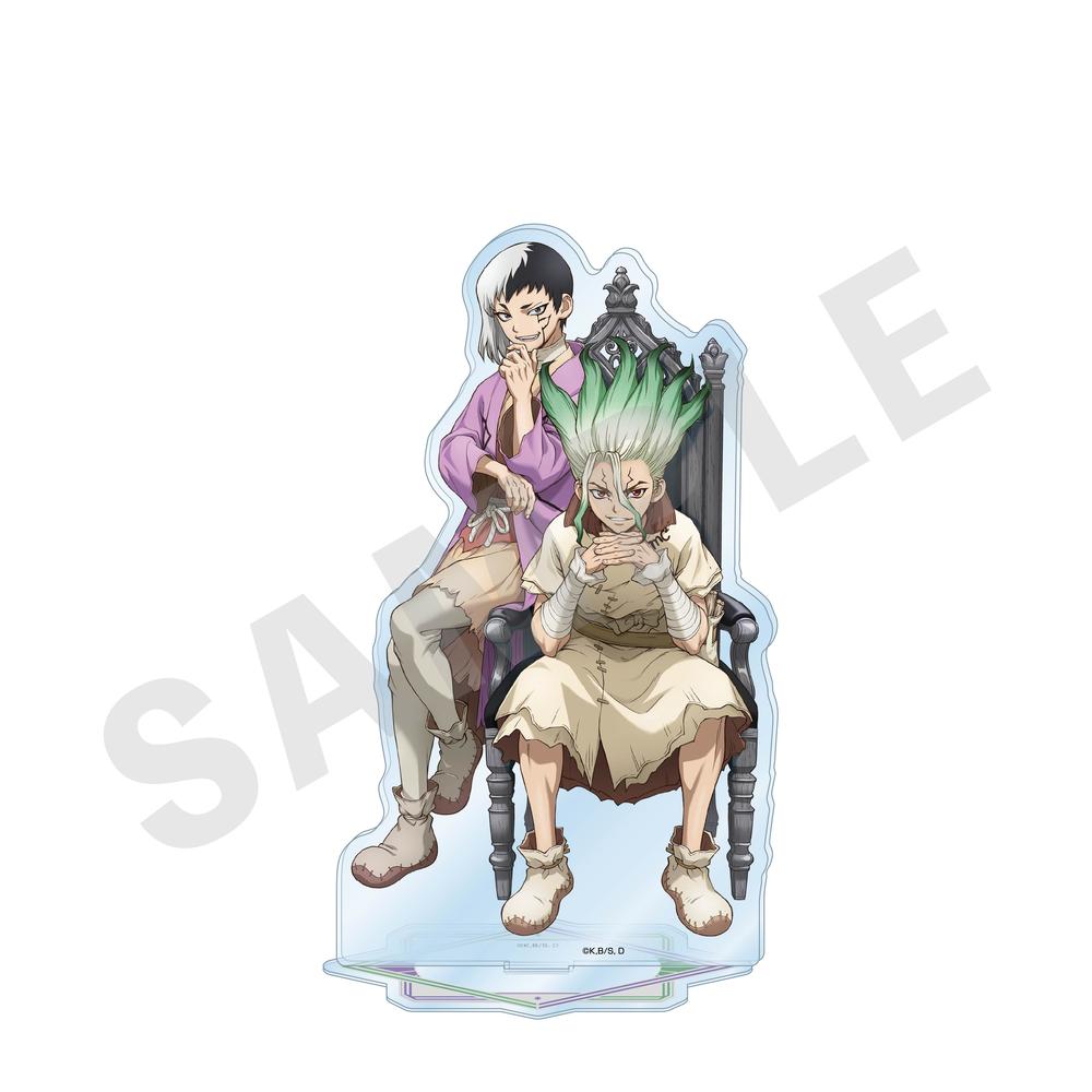 Dr.STONE マルイ THEキャラ ペアアクリルスタンド 千空 ゲン Dr.STONE』ペアアクリルスタンド (石神千空&あさぎりゲン