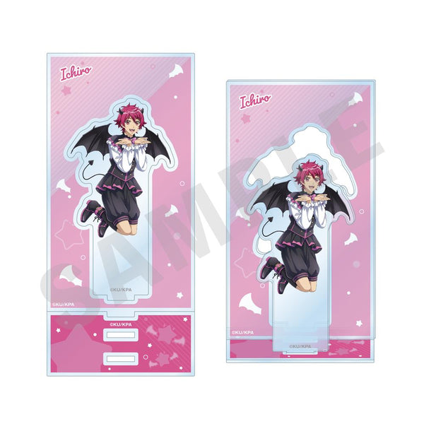 『美男高校地球防衛部ETERNAL LOVE!』背景付きアクリルスタンド 天使と悪魔ver.(道後一六)