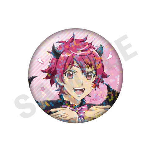 『美男高校地球防衛部ETERNAL LOVE!』トレーディングホログラム缶バッジ 天使と悪魔ver.(HAPPY KISS)(全10種)【BOX】