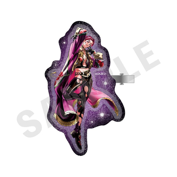 『超人的シェアハウスストーリーカリスマ』キラキラ二層アクリルヘアクリップ(天堂 天彦)