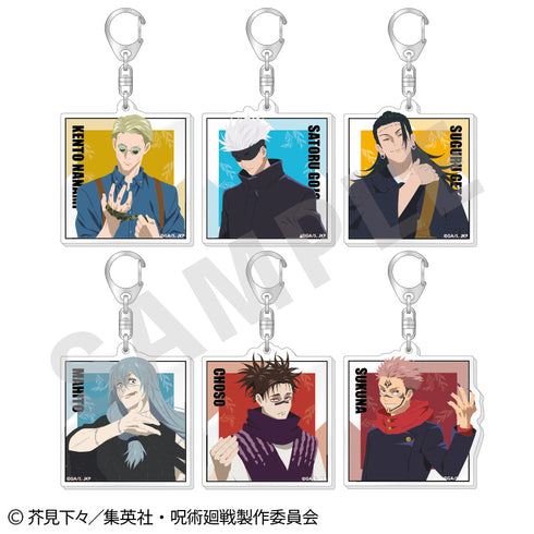『呪術廻戦』ペイントラクトシリーズ トレーディングアクリルキーホルダー vol.2(全6種)【BOX】