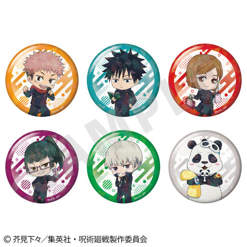 『呪術廻戦』らぶいっと!シリーズ トレーディングホログラム缶バッジ vol.1(全6種)【BOX】