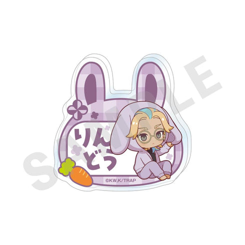 『東京リベンジャーズ』ミニキャラうさみみシリーズ アクリルバッジ(灰谷 竜胆)